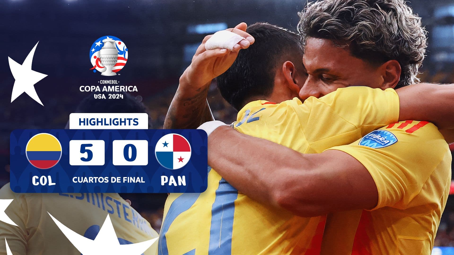 Match Highlights: Colombia 5-0 Panama | CONMEBOL Copa América USA 2024™ 