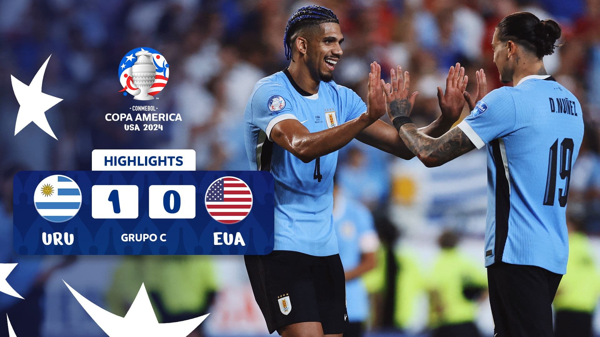 Match Highlights: USA 0-1 Uruguay | CONMEBOL Copa América USA 2024™ 