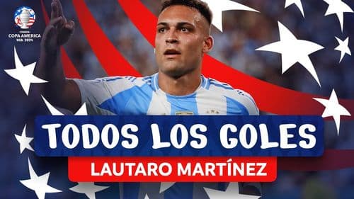 Thumbnail do vídeo: Todos los goles de Lautaro Martínez, el goleador de la CONMEBOL Copa América 2024™