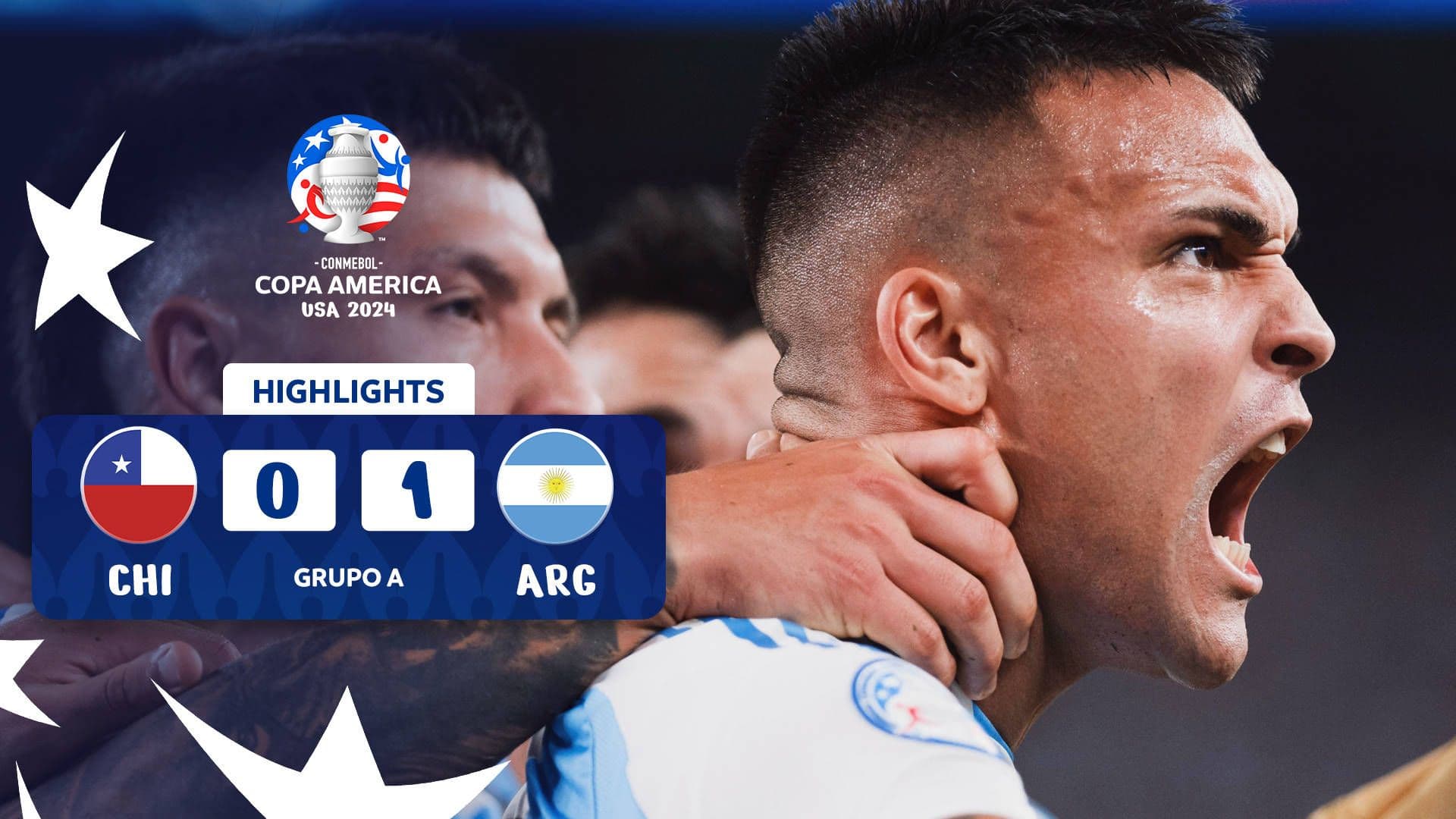 Match Highlights: Chile 0-1 Argentina | CONMEBOL Copa América USA 2024™