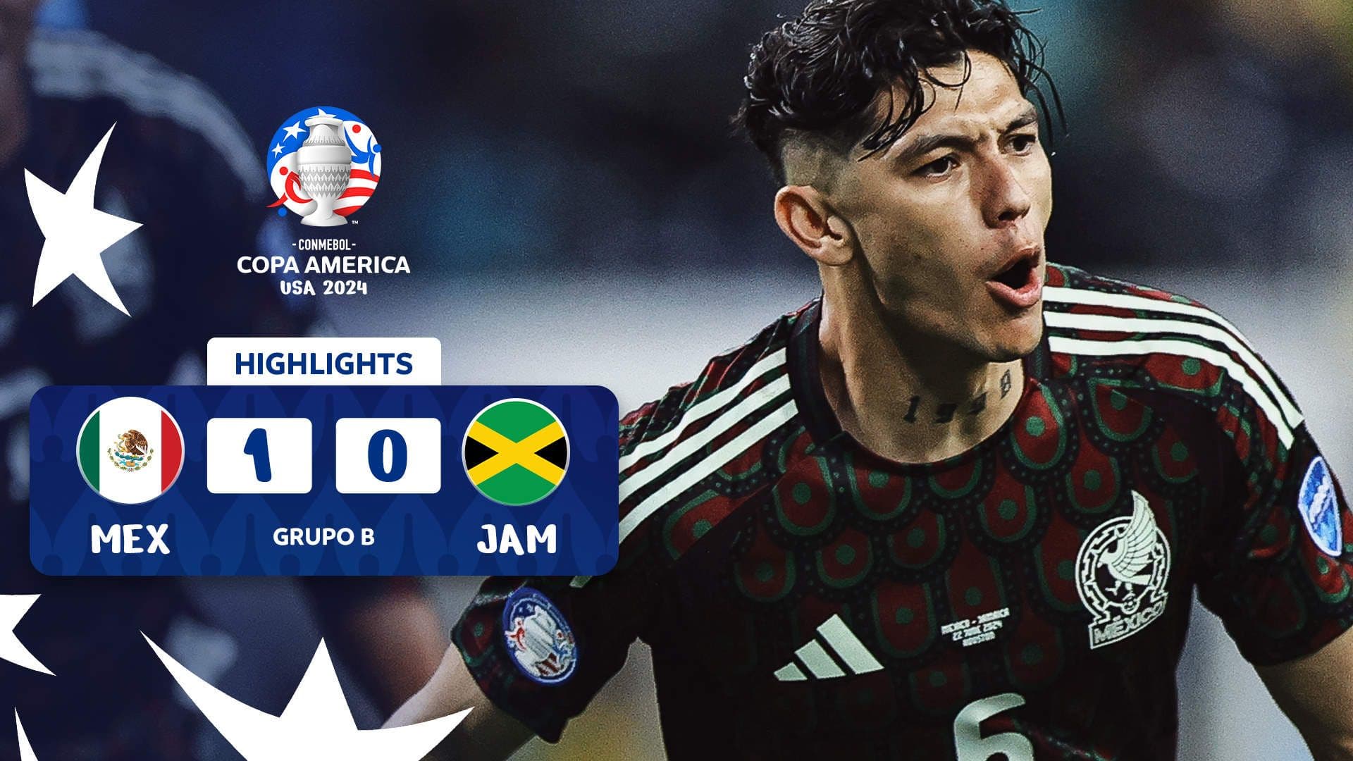 Match Highlights: Mexico 1-0 Jamaica | CONMEBOL Copa América USA 2024™