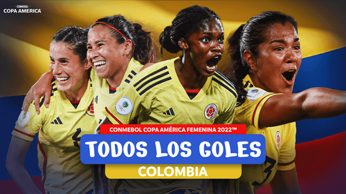 Thumbnail do vídeo: Todos los GOLES de COLOMBIA en la CONMEBOL Copa América Femenina 2022™