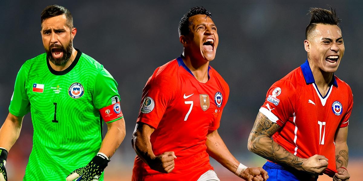 Os grandes jogadores do Chile que podem jogar a CONMEBOL Copa América™ 
