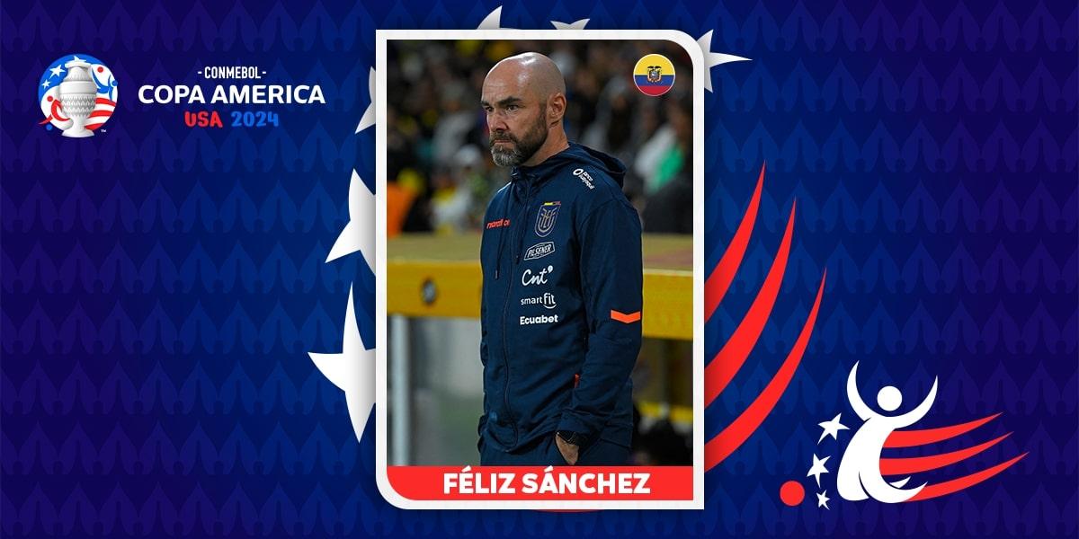 Os Treinadores da CONMEBOL Copa América™: Félix Sánchez 