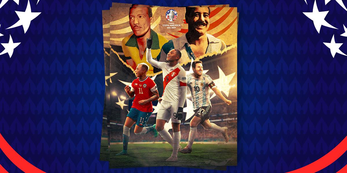 Os maiores artilheiros da CONMEBOL Copa América™ na história