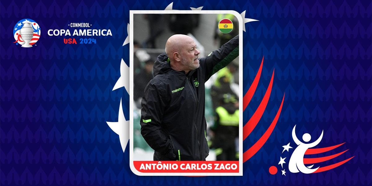 Os treinadores da CONMEBOL Copa América™: Antônio Carlos Zago