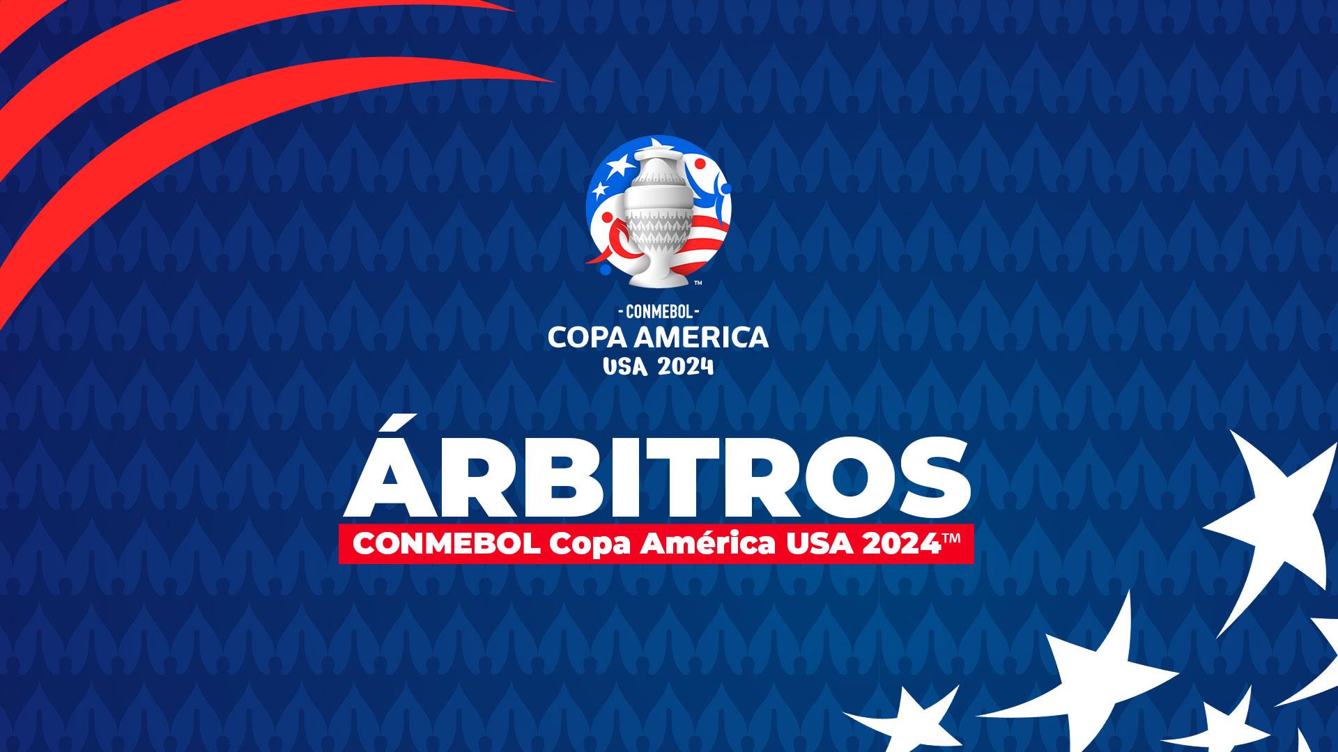 Árbitros convocados para la CONMEBOL Copa América 2024™